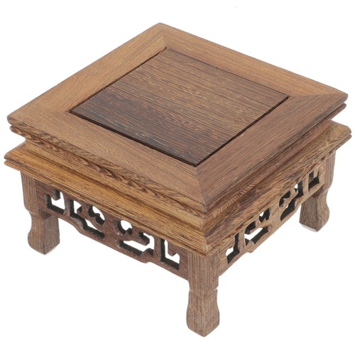 Flower pot base - pot, wooden