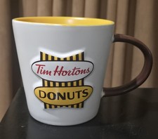 Tim Hortons Retro  3D  16 Oz  ceramic Coffee Mug /Tea Cup 2025 NIB
