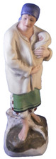 Antique Dmitrovsky Russian Porcelain Figurine Figure Porzellan Figur Russia