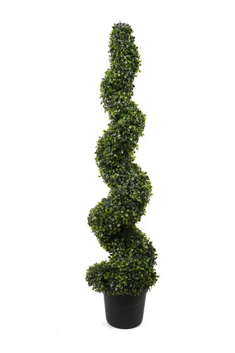 Artificial boxwood spiral tree - boxwood,