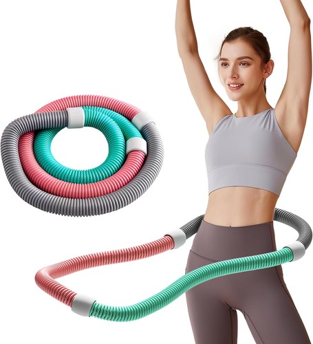 Weighted soft spring hula hoop - weighted,