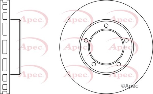 Apec red front brake - 2x,