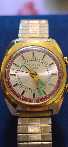 Vintage sekonda poljot - vintage,