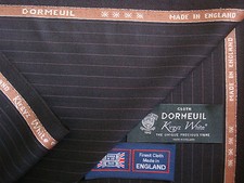 DORMEUIL 70% SUPER 140’s & 30% KIRGYZ WHITEⓇ WOOL SUITING FABRIC - 4.0 m.