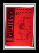 Villiers Mark Mk 9E 2L 3L 31C 32A 34A (197 173 148 & 246 c.c.) workshop manual