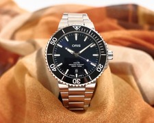 Oris Aquis Date Blue Ceramic