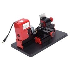 Mini Motorized Lathe Machine Power Tool 20000rpm 24W Z20002 USPlug 100‑240V √