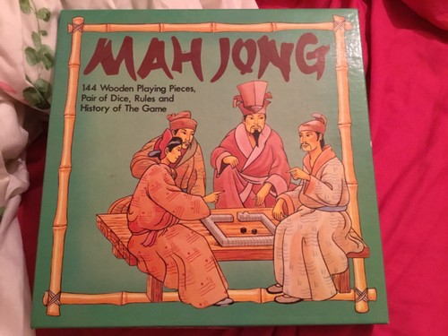 Mah jong wooden - mah,