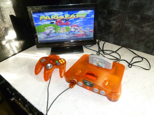 Nintendo orange console - nintendo,