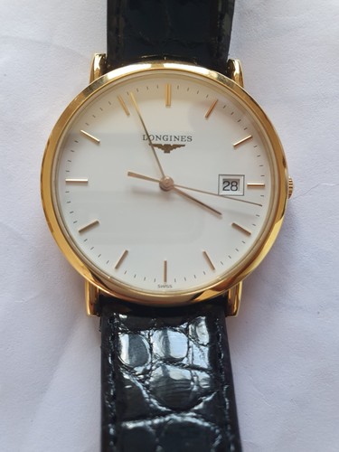 Longines 18ct gold presence - longines,