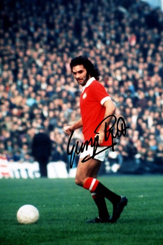 George best signed pre - best,