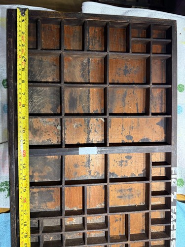 Antique wooden printers - antique,