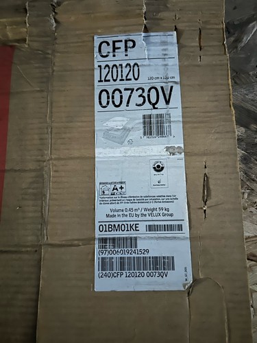 Velux cfp 120120 0073qv a - cfp, is