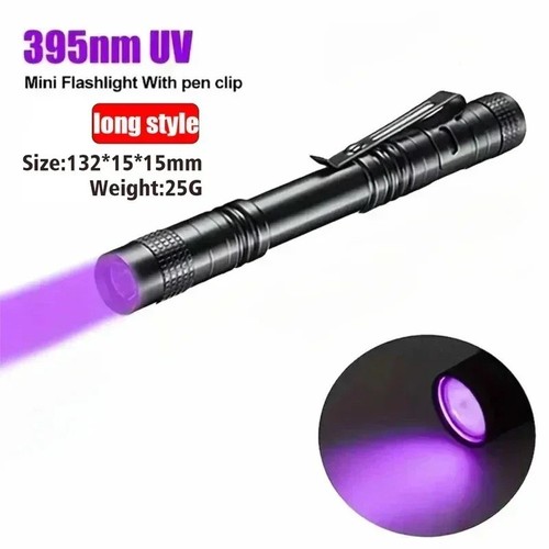 395nm mini black pen torch - 395nm,