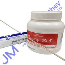 Johnson Matthey Stainless Steel Solder Kit - Cadmium Free - Various Pack Sizes