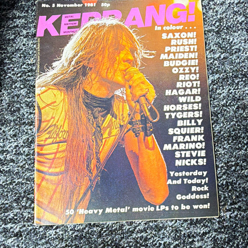 Kerrang magazine issue 5 - kerrang!,