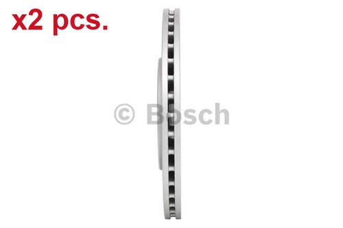 Pcs front brake disc - x2,