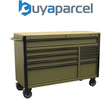 Sealey AP5210KBE Superline PRO Mobile Trolley with Wooden Worktop & Power Bar 10