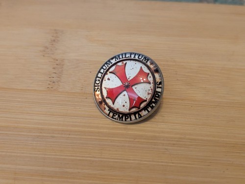 Knights templar pin badge - templar,