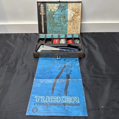 Vintage tucker pop tt55a rivet - tt55a,