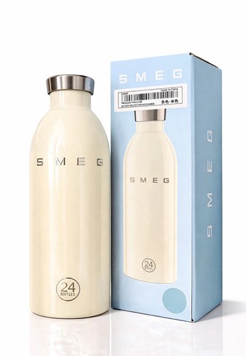 Smeg water bottle 500ml ivory - water,