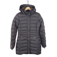 Icepeak Women's Brown Hooded Down Puffer Jacket Size 10