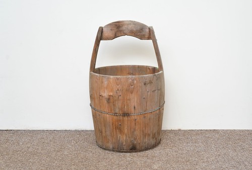 Old vintage wooden rice - vintage,