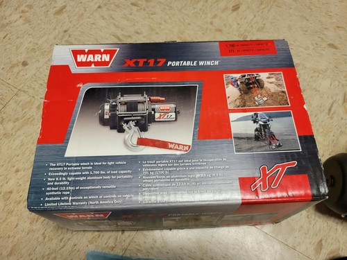 Warn xt17 portable motorcycle - portable,