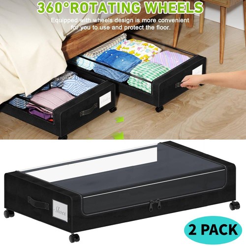 Under bed storage with - storage,