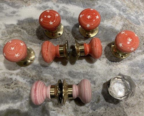 Ceramic door knobs - ceramic, total