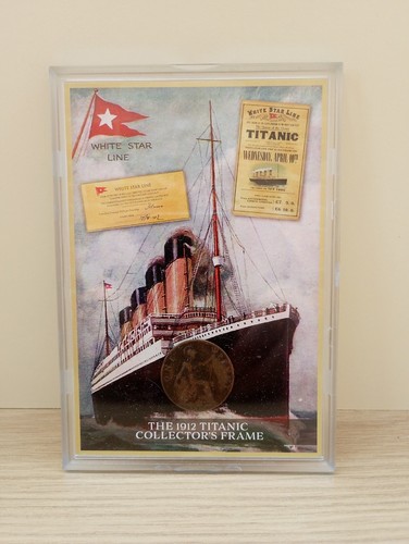 Titanic collectable frame with - titanic,