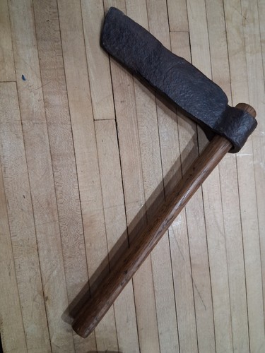 Antique blacksmith forged froe - blacksmith,