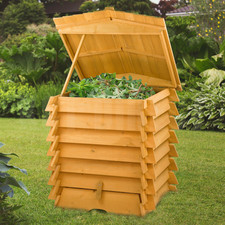 300L WOODEN COMPOST BIN