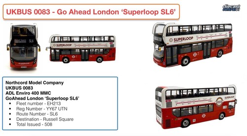 Ukbus 0083 ahead london - 0083,