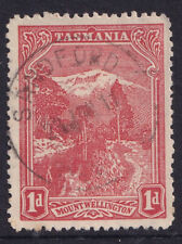 Tasmania Australia Stamps 1d red Mount Wellington  *SANDFORD POST OFFICE CLOSED!