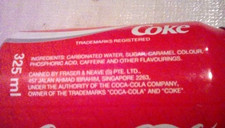 1990'S FULL SEALED CAN OF CLASSIC COCA COLA MADE IN SINGAPORE - 325 ML RING PULL
