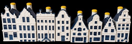 Blue delft klm bols - delft's, by