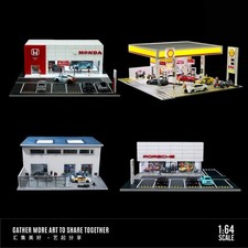 Diorama 1/64 Diecast Garage