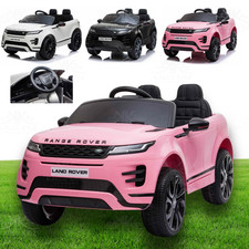 Kids Electric Ride On Car RANGE ROVER EVOQUE | 12V Licensed | Leather | Eva + RC