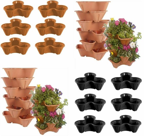 Strawberry plastic stacking - strawberry,