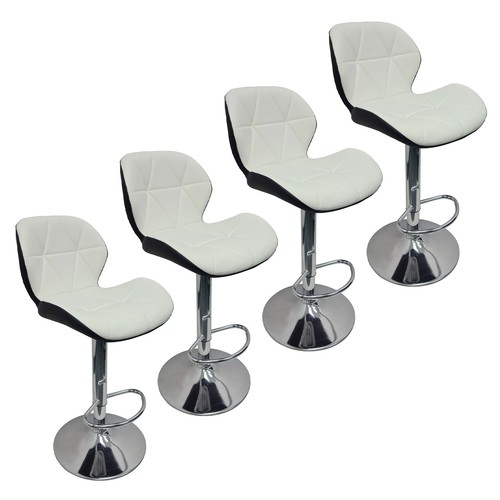Faux leather bar stools - faux,