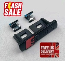 1x OEM Gloss Black AUDI S Line