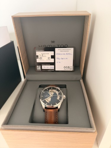 Hamilton jazzmaster open - hamilton, heart