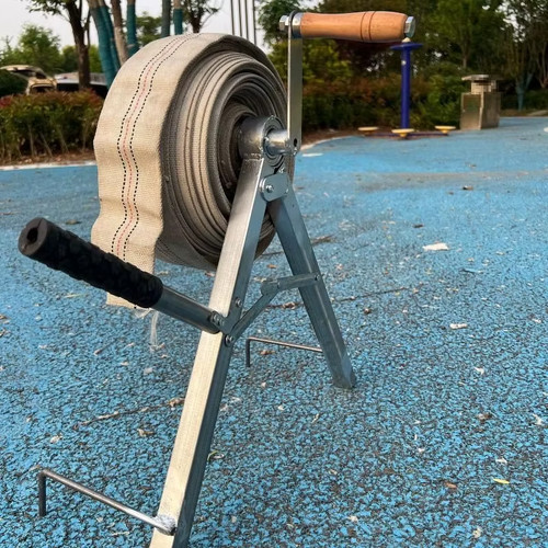 Portable hose reel machine - reel,