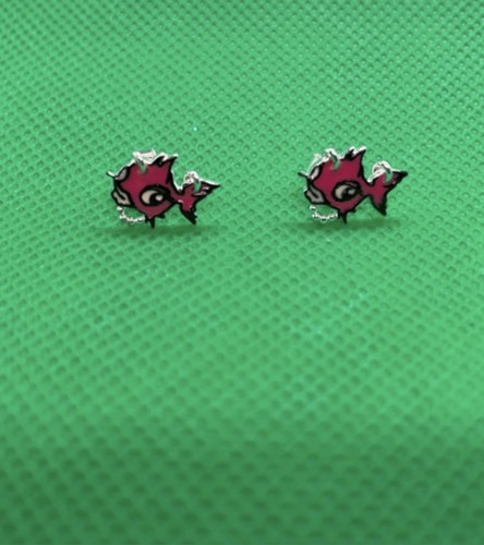 Punkyfish tiny metal stud - metal,