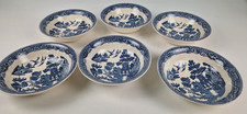 6 x Wedgwood 'Willow' pattern