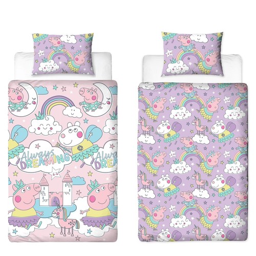 Peppa pig single - duvet, set