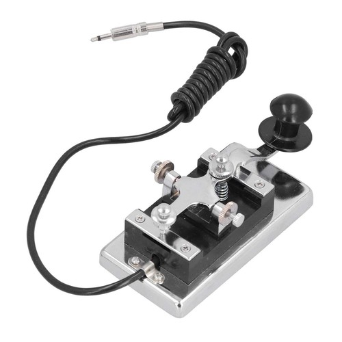 Telegraph key aluminum morse - key, aluminum,