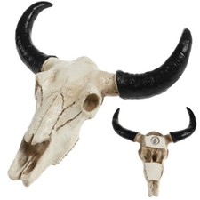 IMIKEYA Long Horn Cow Skull