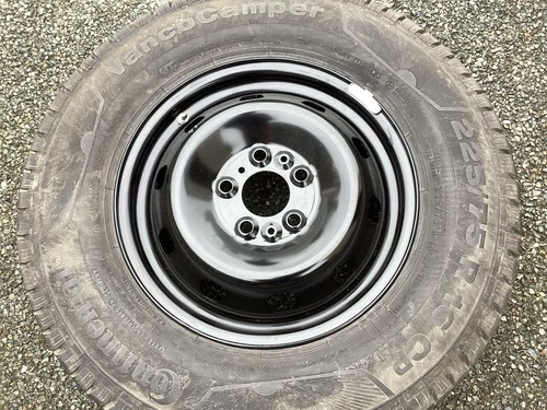 Steel spare wheel 225 - wheel, 225/75r16cp